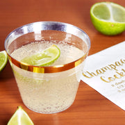 25 pcs 9 oz. Plastic Tumbler Cups - Disposable Tableware