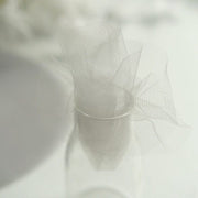 25 pcs 9" wide Tulle Circles for Wedding Favors
