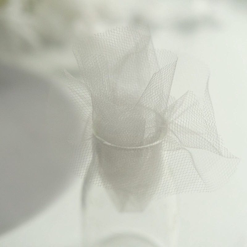 25 pcs 9" wide Tulle Circles for Wedding Favors