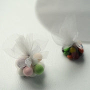 25 pcs 9" wide Tulle Circles for Wedding Favors