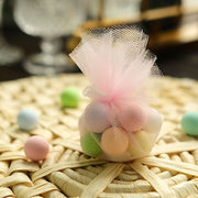 25 pcs 9" wide Tulle Circles for Wedding Favors