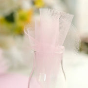25 pcs 9" wide Tulle Circles for Wedding Favors