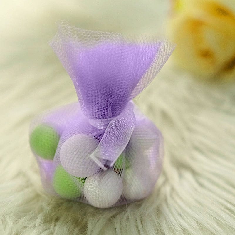 25 pcs 9" wide Tulle Circles for Wedding Favors