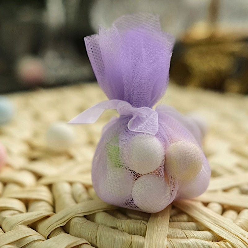 25 pcs 9" wide Tulle Circles for Wedding Favors