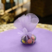 25 pcs 9" wide Tulle Circles for Wedding Favors