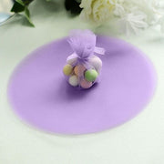25 pcs 9" wide Tulle Circles for Wedding Favors