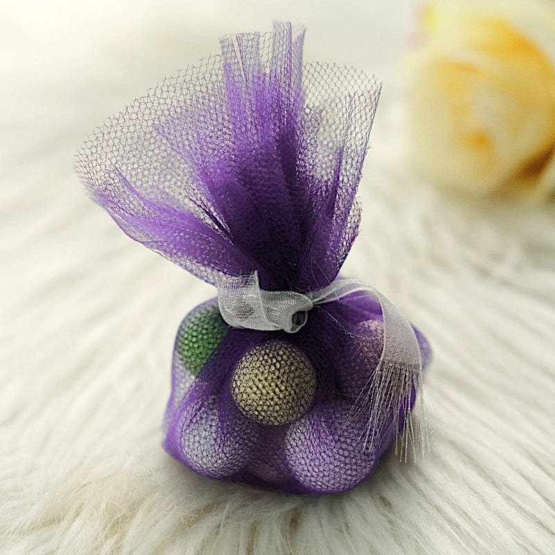 25 pcs 9" wide Tulle Circles for Wedding Favors