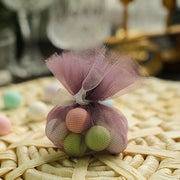 25 pcs 9" wide Tulle Circles for Wedding Favors