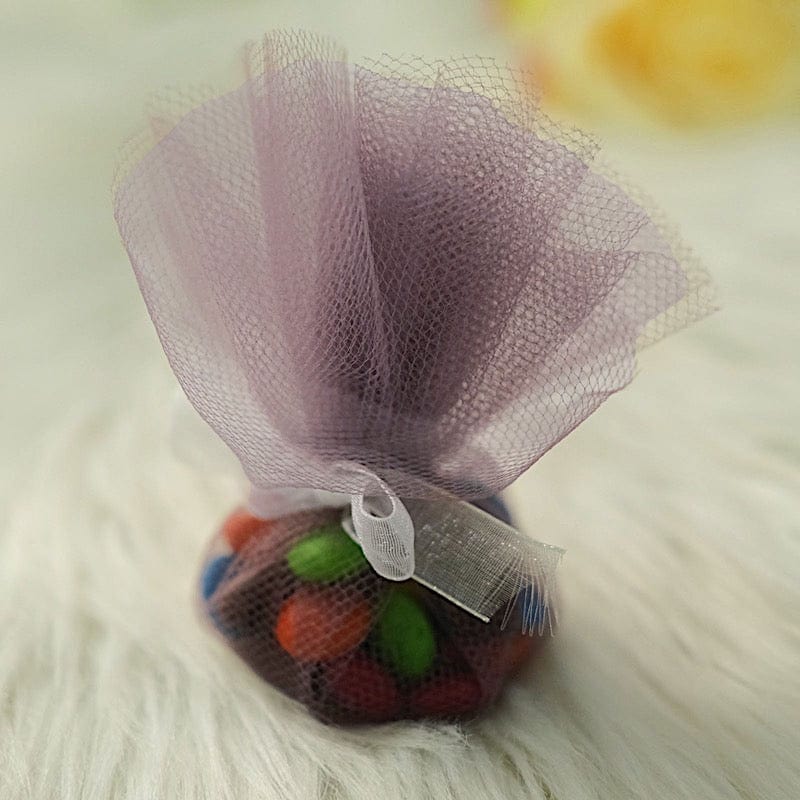 25 pcs 9" wide Tulle Circles for Wedding Favors