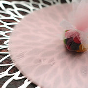 25 pcs 9" wide Tulle Circles for Wedding Favors
