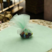 25 pcs 9" wide Tulle Circles for Wedding Favors