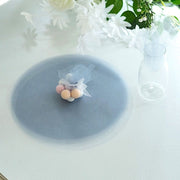 25 pcs 9" wide Tulle Circles for Wedding Favors