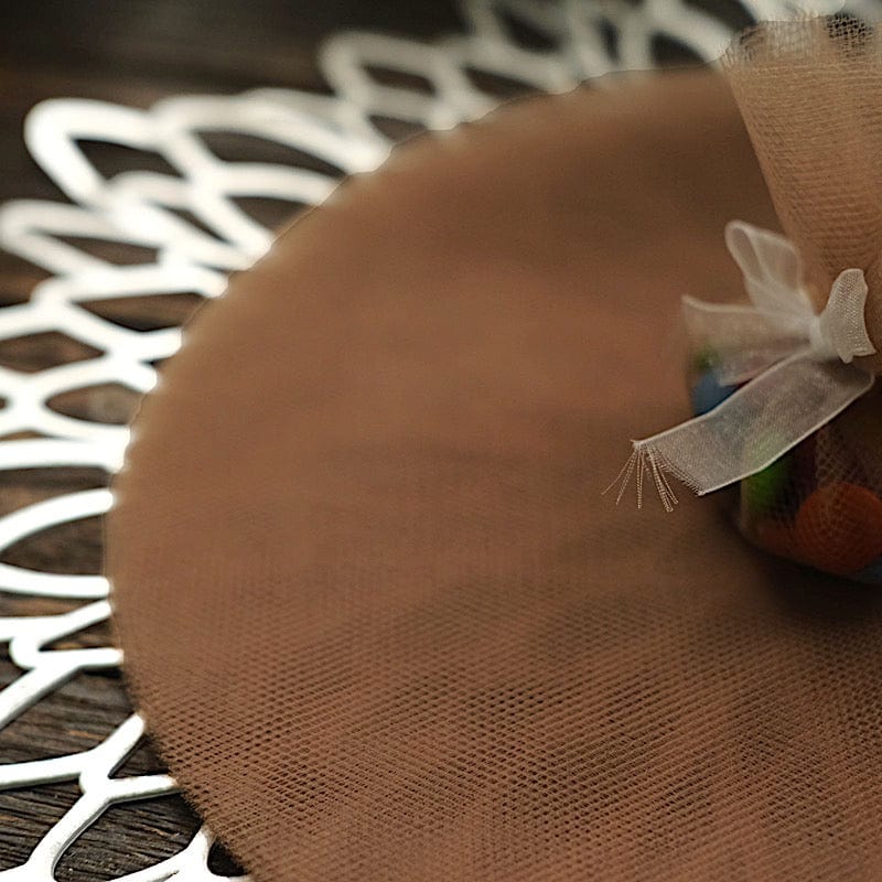 25 pcs 9" wide Tulle Circles for Wedding Favors