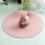 25 pcs 9" wide Tulle Circles for Wedding Favors