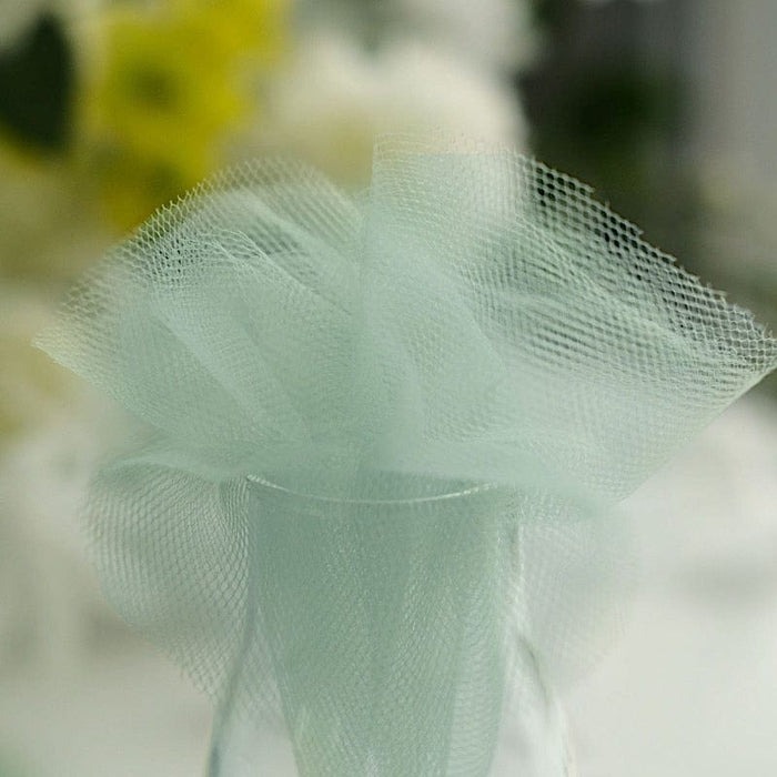 25 pcs 9" wide Tulle Circles for Wedding Favors