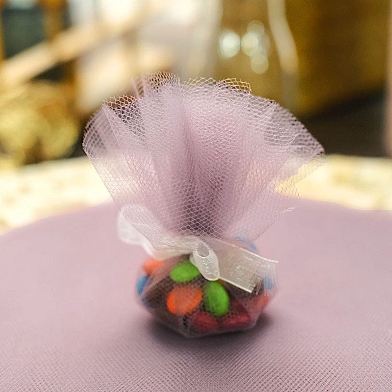 25 pcs 9" wide Tulle Circles for Wedding Favors
