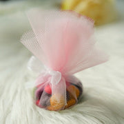 25 pcs 9" wide Tulle Circles for Wedding Favors