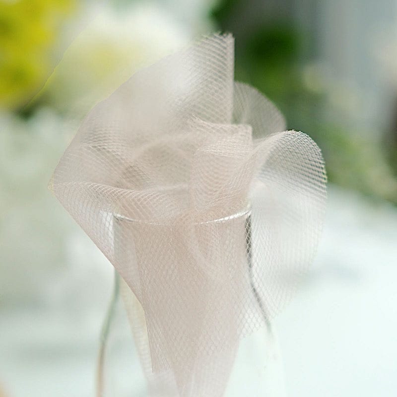 25 pcs 9" wide Tulle Circles for Wedding Favors