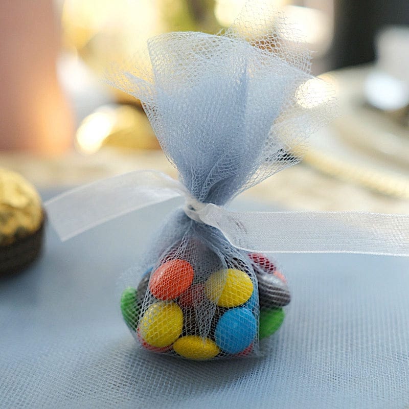 25 pcs 9" wide Tulle Circles for Wedding Favors