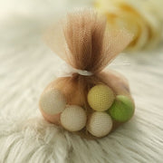 25 pcs 9" wide Tulle Circles for Wedding Favors