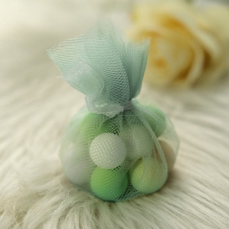 25 pcs 9" wide Tulle Circles for Wedding Favors