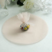 25 pcs 9" wide Tulle Circles for Wedding Favors