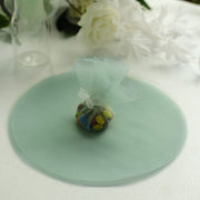 25 pcs 9" wide Tulle Circles for Wedding Favors