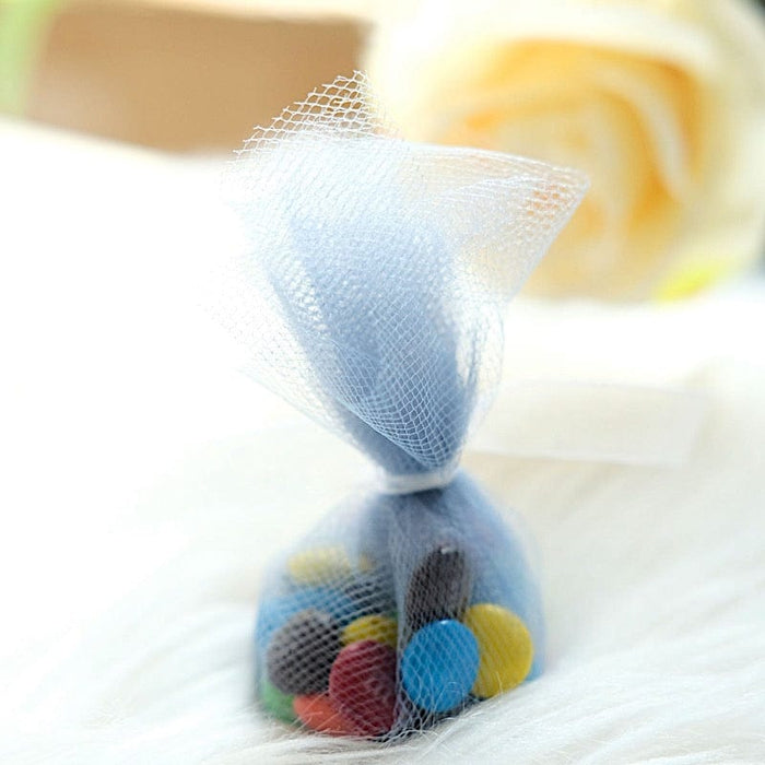 25 pcs 9" wide Tulle Circles for Wedding Favors