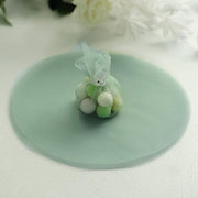 25 pcs 9" wide Tulle Circles for Wedding Favors