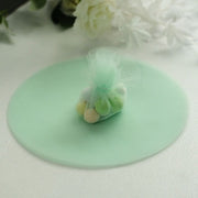 25 pcs 9" wide Tulle Circles for Wedding Favors