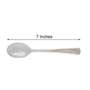 25 pcs Glittered Dinner Spoons - Disposable Tableware