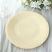 25 pcs Natural Birchwood Round Plates Disposable Tableware