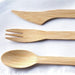 25 pcs Natural Sustainable Bamboo Forks - Disposable Tableware BIRC_F040