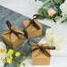 25 pcs Scalloped Edge Wedding Favor Boxes with Ribbons