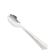 25 pcs Silver Dinner Spoons - Disposable Tableware PLST_YY18_SILV