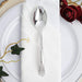 25 pcs Silver Dinner Spoons - Disposable Tableware PLST_YY18_SILV