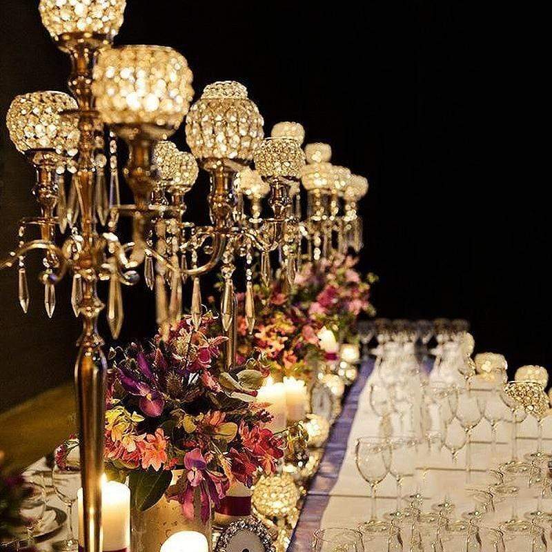25" tall Candelabra Candle Holder Centerpiece