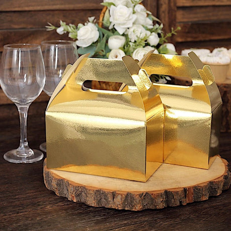 25 Tote Party Favor Boxes Party Treats Candy Gift Holders