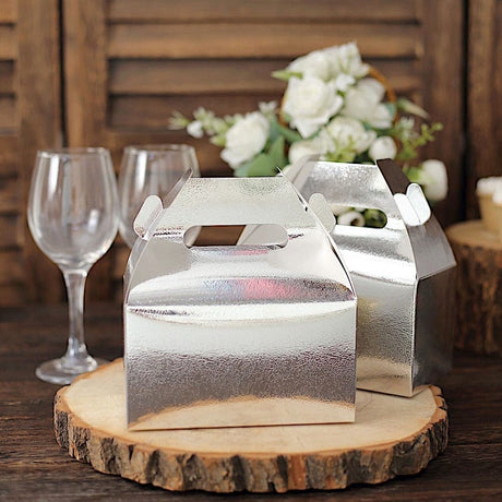 25 Tote Party Favor Boxes Party Treats Candy Gift Holders