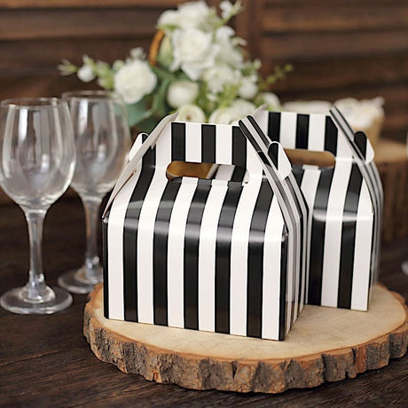 25 Tote Party Favor Boxes Party Treats Candy Gift Holders