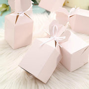 25 Vase Wedding Favor Boxes with Satin Ribbons