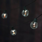 26 ft long 25 LED String Lights Battery Operated Garland - Warm White LED_BALL05_CLR