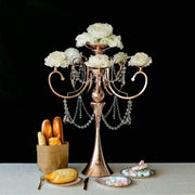 27" Metal Candelabra Candle Holder Wedding Centerpiece