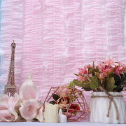 28 ft long Ruffled Tissue Paper Garlands