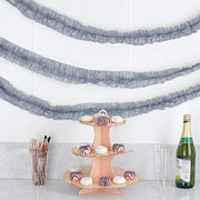 28 ft long Ruffled Tissue Paper Garlands
