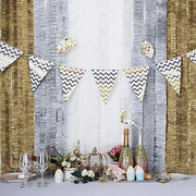 28 ft long Ruffled Tissue Paper Garlands