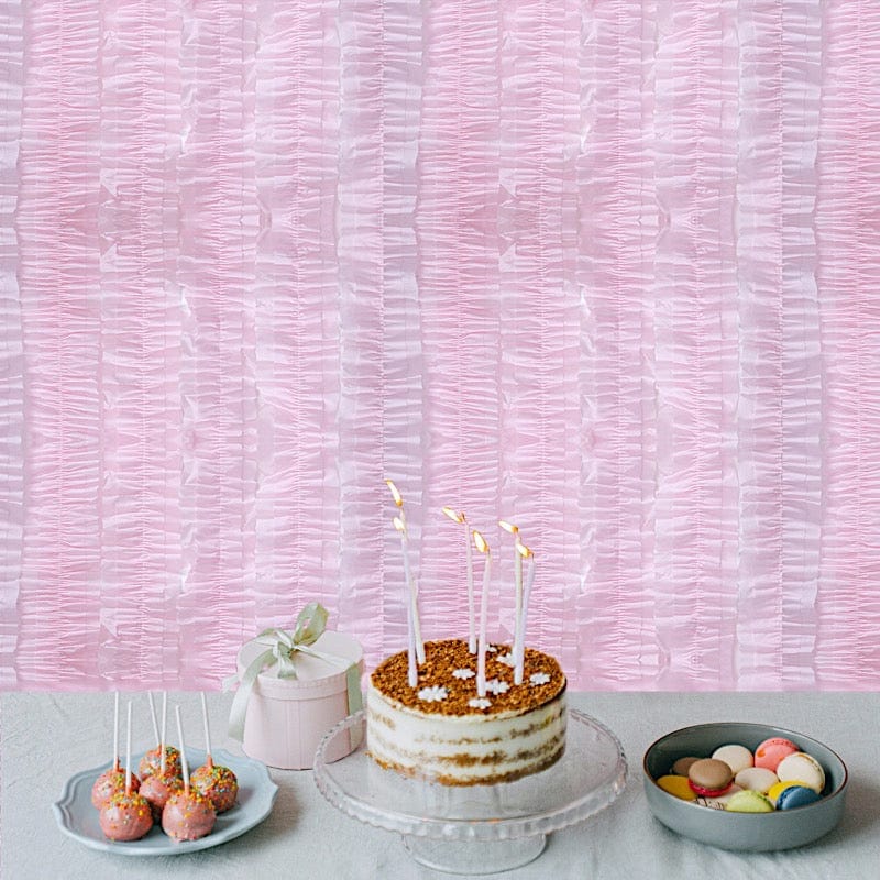 28 ft long Ruffled Tissue Paper Garlands