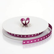 3/8" 25 yards Polka Dot Grosgrain Ribbon