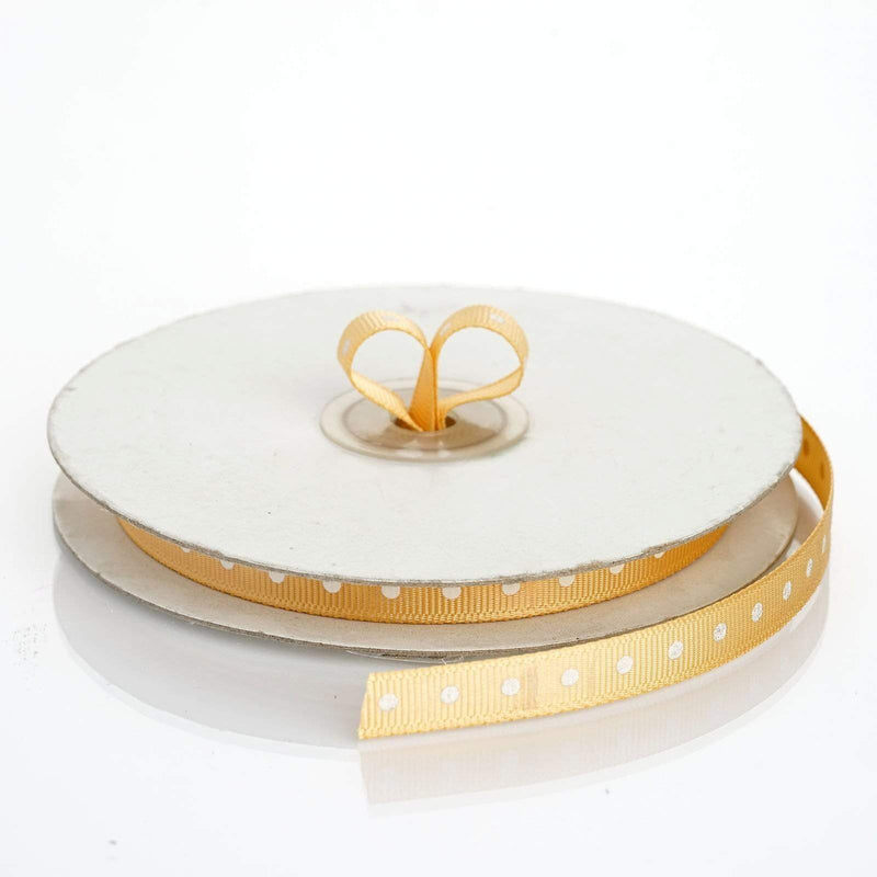 3/8" 25 yards Polka Dot Grosgrain Ribbon