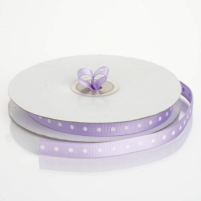 3/8" 25 yards Polka Dot Grosgrain Ribbon